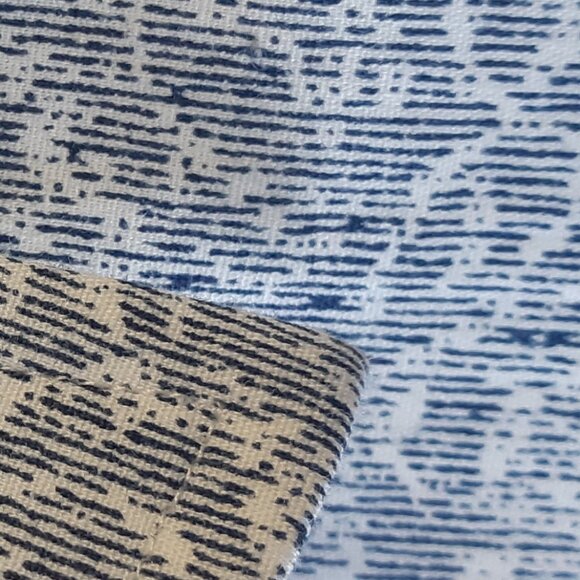 Ben Sherman SZ 15 Cotton Men's Black & White Stripe w/Print Button Up Shirt - Picture 7 of 12